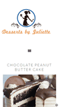 Mobile Screenshot of dessertsbyjuliette.com
